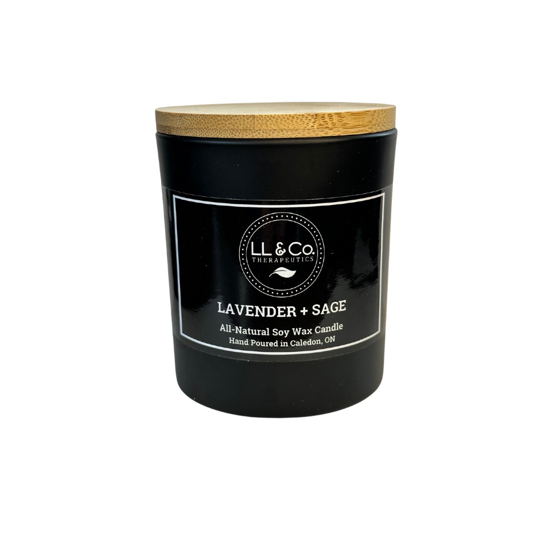 Lavender + Sage Aromatherapy Candle